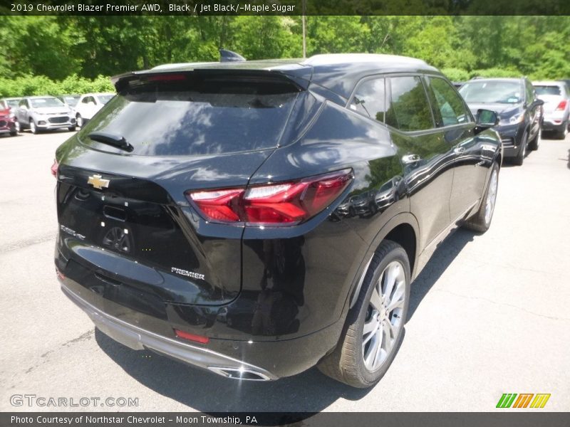 Black / Jet Black/­Maple Sugar 2019 Chevrolet Blazer Premier AWD