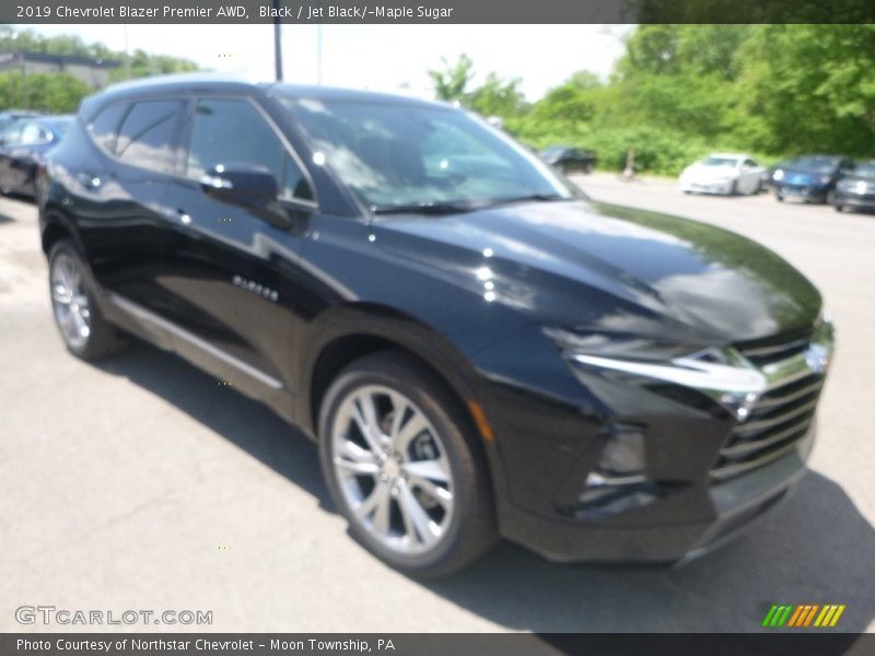 Black / Jet Black/­Maple Sugar 2019 Chevrolet Blazer Premier AWD