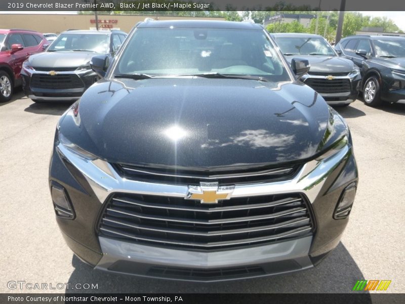 Black / Jet Black/­Maple Sugar 2019 Chevrolet Blazer Premier AWD