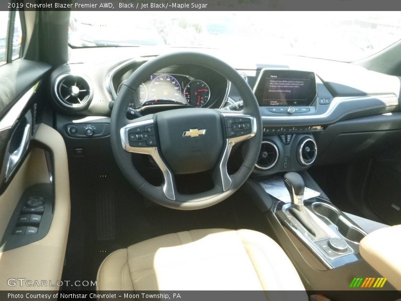 Black / Jet Black/­Maple Sugar 2019 Chevrolet Blazer Premier AWD