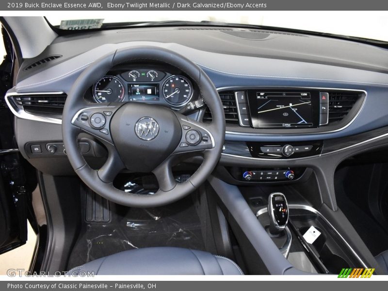 Ebony Twilight Metallic / Dark Galvanized/Ebony Accents 2019 Buick Enclave Essence AWD