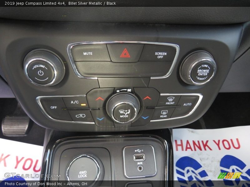 Billet Silver Metallic / Black 2019 Jeep Compass Limited 4x4