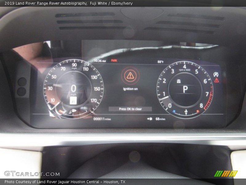  2019 Range Rover Autobiography Autobiography Gauges