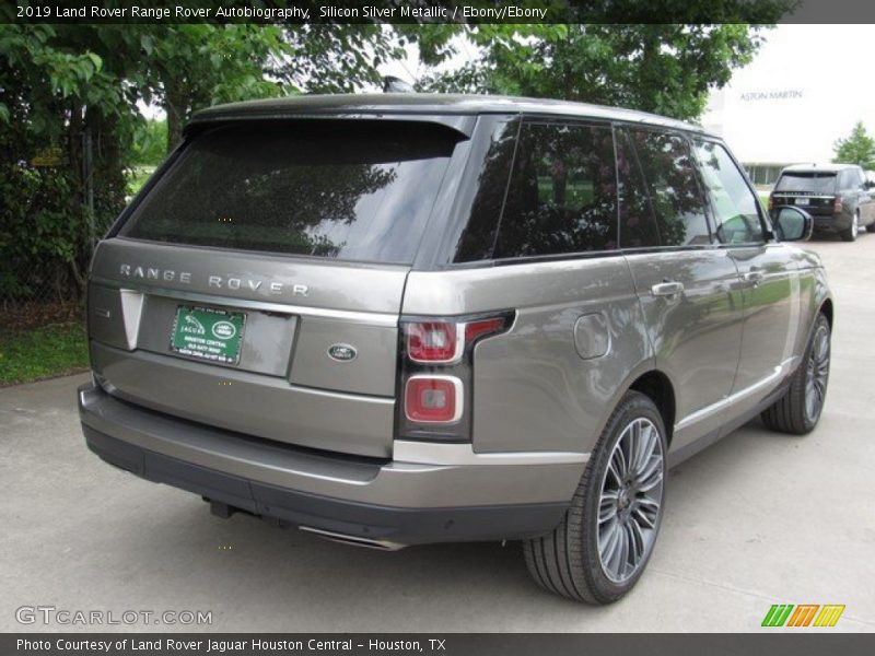 Silicon Silver Metallic / Ebony/Ebony 2019 Land Rover Range Rover Autobiography