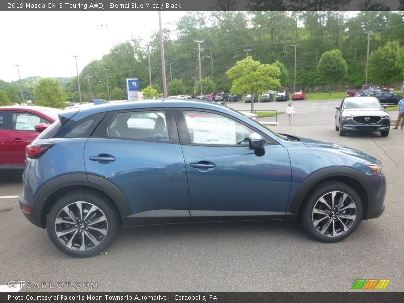 Eternal Blue Mica / Black 2019 Mazda CX-3 Touring AWD