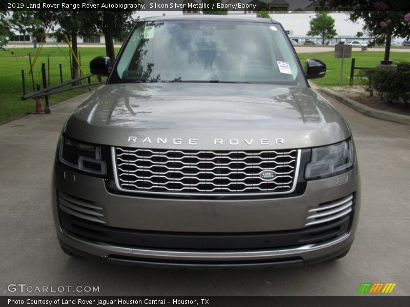 Silicon Silver Metallic / Ebony/Ebony 2019 Land Rover Range Rover Autobiography