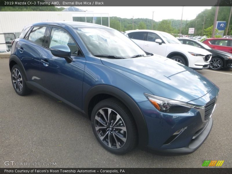 Eternal Blue Mica / Black 2019 Mazda CX-3 Touring AWD