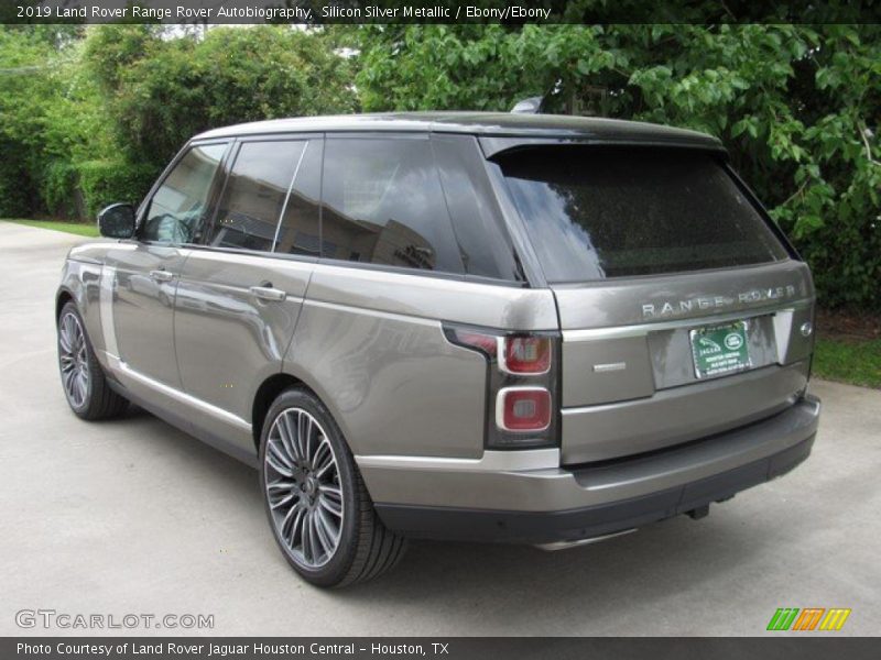Silicon Silver Metallic / Ebony/Ebony 2019 Land Rover Range Rover Autobiography