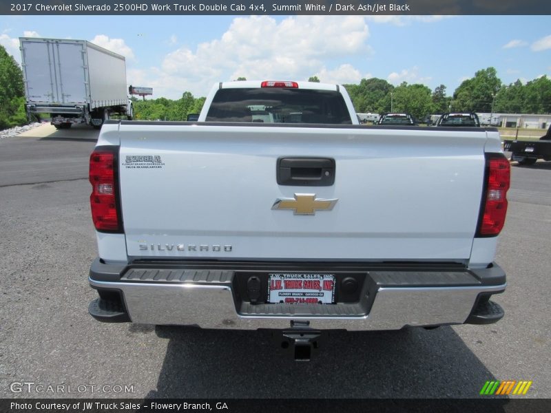 Summit White / Dark Ash/Jet Black 2017 Chevrolet Silverado 2500HD Work Truck Double Cab 4x4