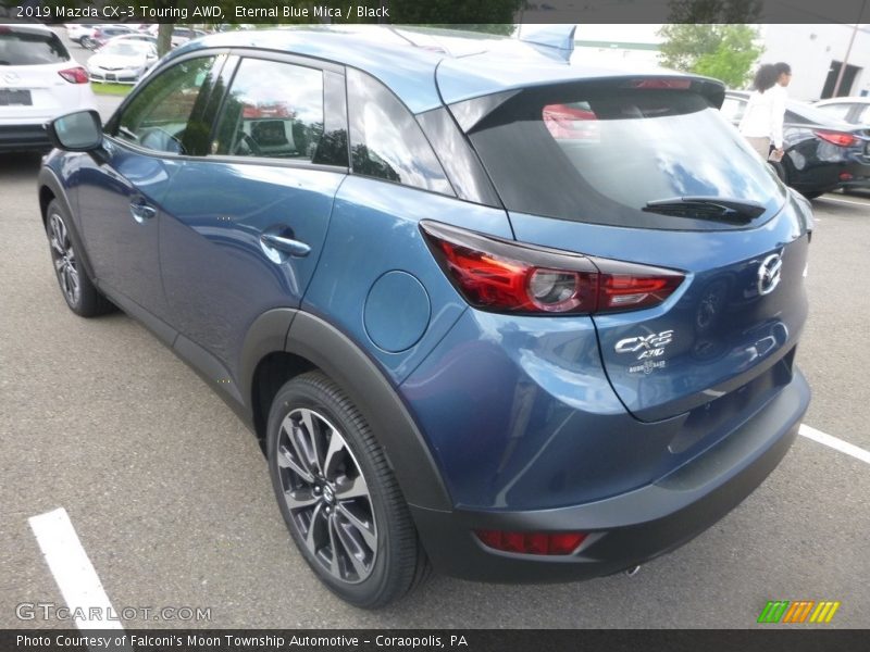 Eternal Blue Mica / Black 2019 Mazda CX-3 Touring AWD