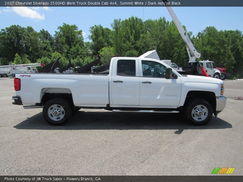 Summit White / Dark Ash/Jet Black 2017 Chevrolet Silverado 2500HD Work Truck Double Cab 4x4