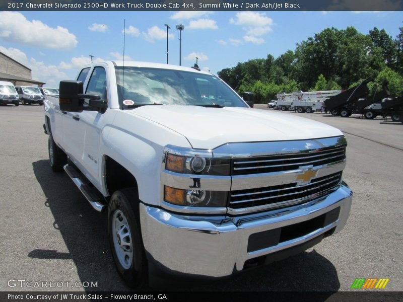 Summit White / Dark Ash/Jet Black 2017 Chevrolet Silverado 2500HD Work Truck Double Cab 4x4