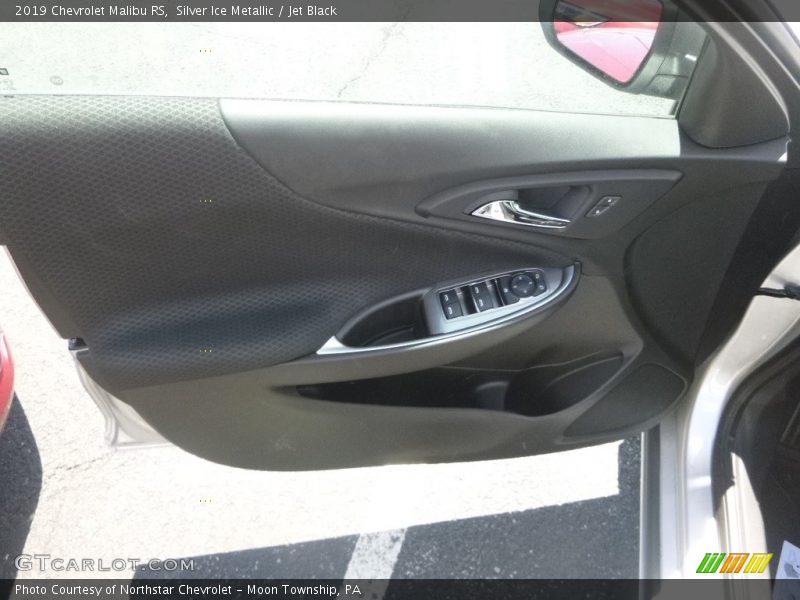 Silver Ice Metallic / Jet Black 2019 Chevrolet Malibu RS