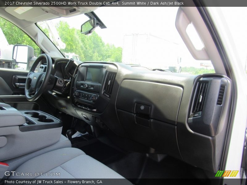 Summit White / Dark Ash/Jet Black 2017 Chevrolet Silverado 2500HD Work Truck Double Cab 4x4