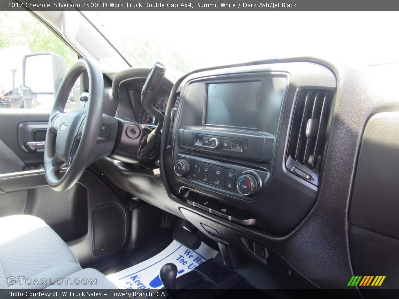 Summit White / Dark Ash/Jet Black 2017 Chevrolet Silverado 2500HD Work Truck Double Cab 4x4