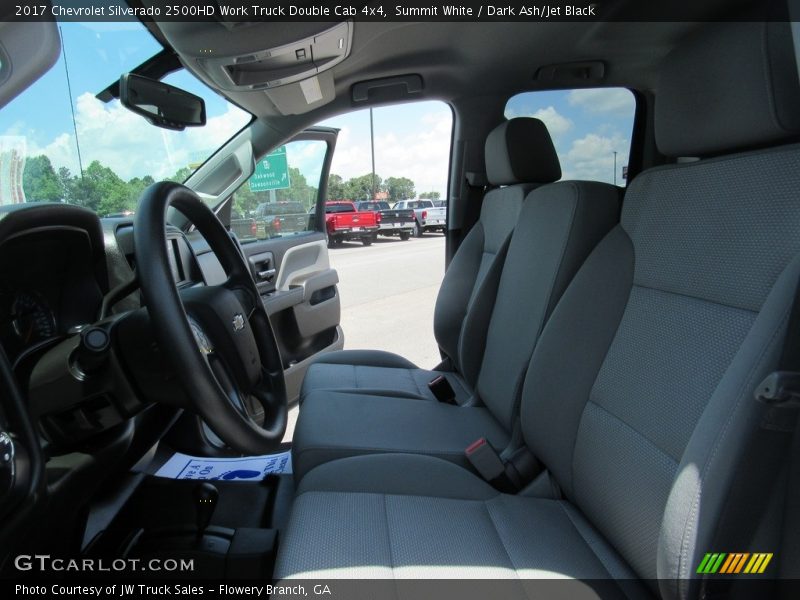 Summit White / Dark Ash/Jet Black 2017 Chevrolet Silverado 2500HD Work Truck Double Cab 4x4
