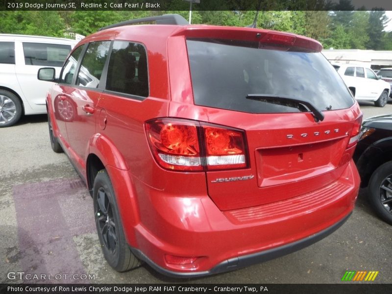 Redline 2 Coat Pearl / Black 2019 Dodge Journey SE