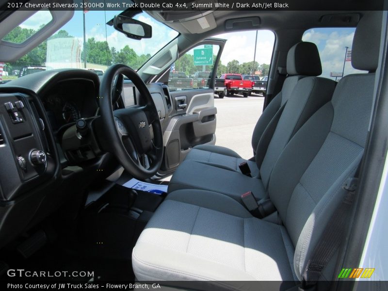 Summit White / Dark Ash/Jet Black 2017 Chevrolet Silverado 2500HD Work Truck Double Cab 4x4