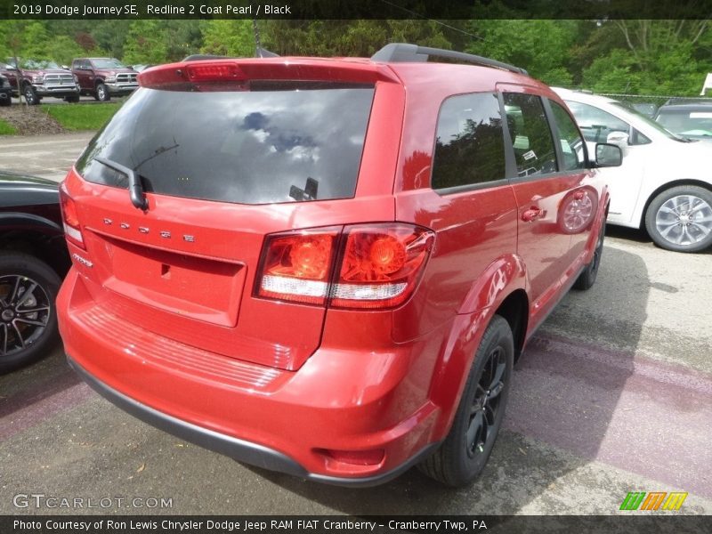 Redline 2 Coat Pearl / Black 2019 Dodge Journey SE