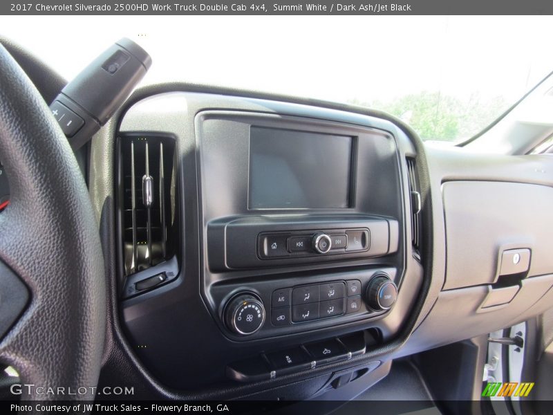 Summit White / Dark Ash/Jet Black 2017 Chevrolet Silverado 2500HD Work Truck Double Cab 4x4