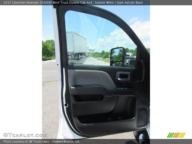 Summit White / Dark Ash/Jet Black 2017 Chevrolet Silverado 2500HD Work Truck Double Cab 4x4