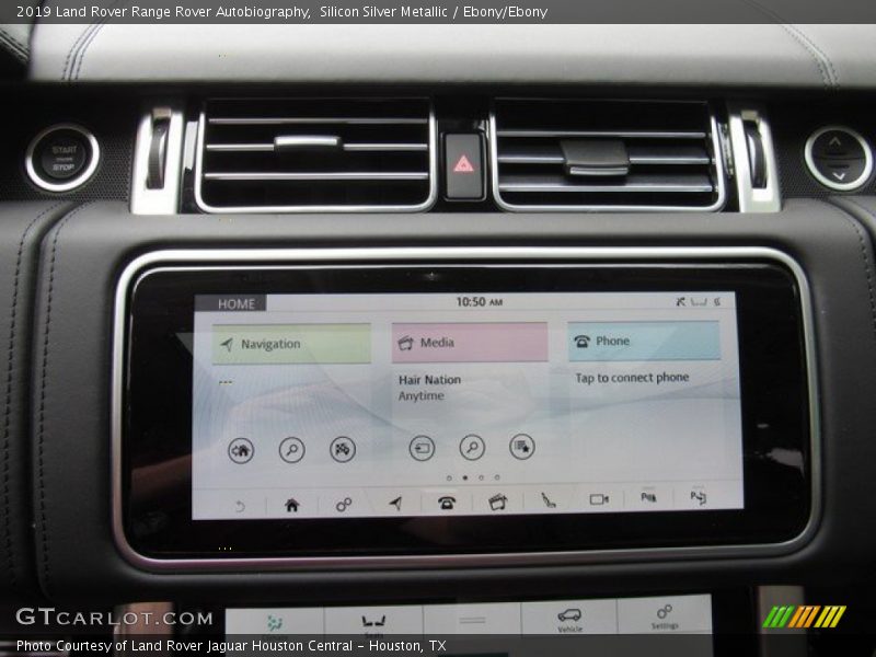Silicon Silver Metallic / Ebony/Ebony 2019 Land Rover Range Rover Autobiography