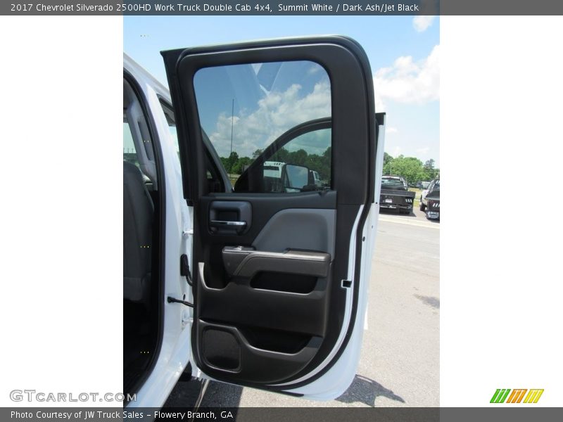 Summit White / Dark Ash/Jet Black 2017 Chevrolet Silverado 2500HD Work Truck Double Cab 4x4