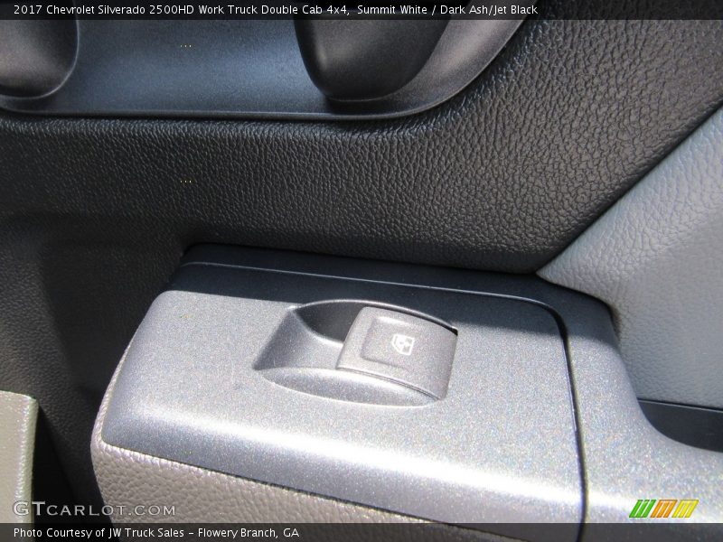 Summit White / Dark Ash/Jet Black 2017 Chevrolet Silverado 2500HD Work Truck Double Cab 4x4