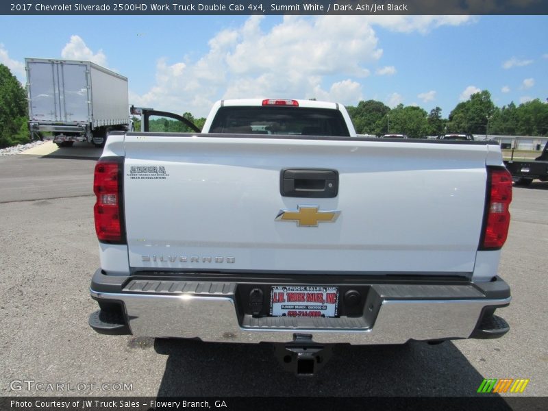 Summit White / Dark Ash/Jet Black 2017 Chevrolet Silverado 2500HD Work Truck Double Cab 4x4