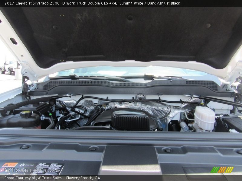 Summit White / Dark Ash/Jet Black 2017 Chevrolet Silverado 2500HD Work Truck Double Cab 4x4