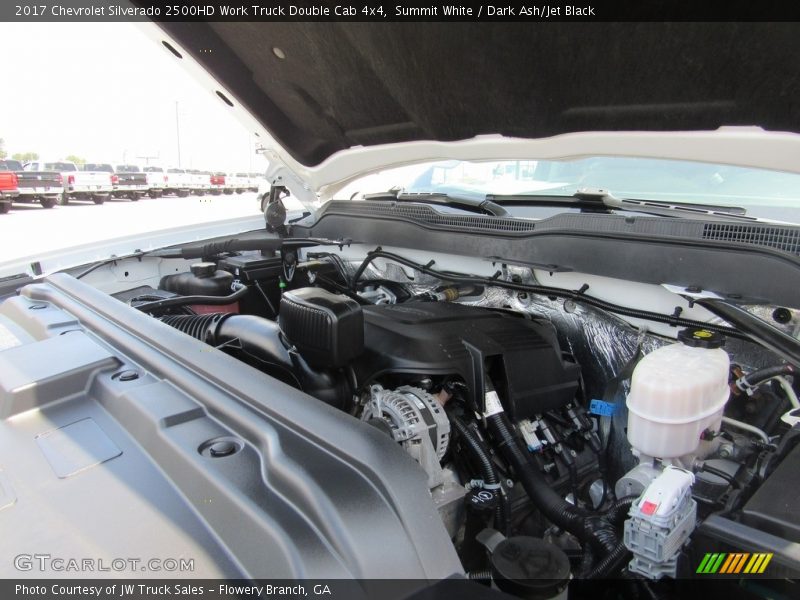 Summit White / Dark Ash/Jet Black 2017 Chevrolet Silverado 2500HD Work Truck Double Cab 4x4