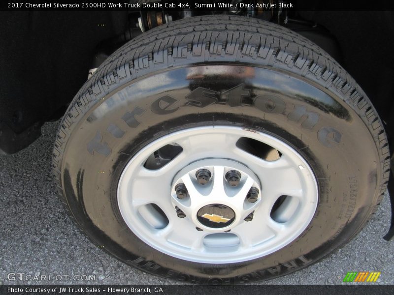 Summit White / Dark Ash/Jet Black 2017 Chevrolet Silverado 2500HD Work Truck Double Cab 4x4