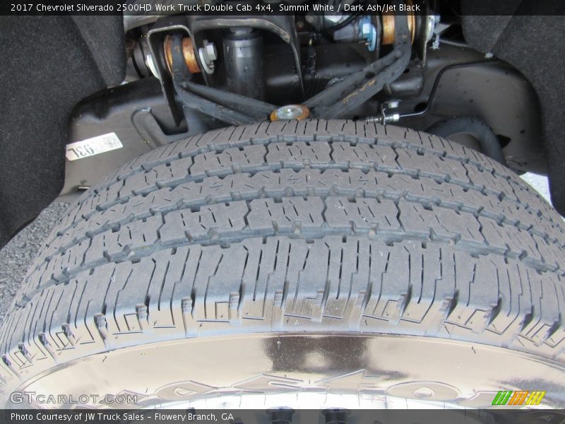 Summit White / Dark Ash/Jet Black 2017 Chevrolet Silverado 2500HD Work Truck Double Cab 4x4