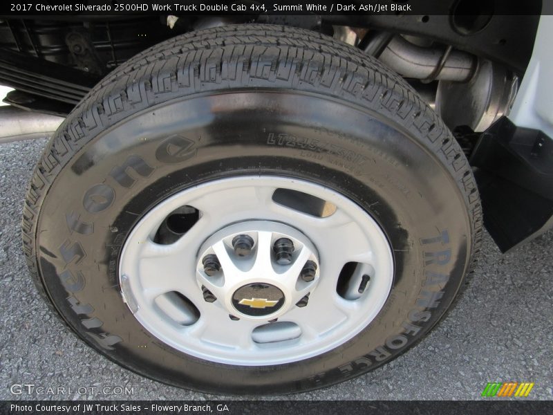 Summit White / Dark Ash/Jet Black 2017 Chevrolet Silverado 2500HD Work Truck Double Cab 4x4