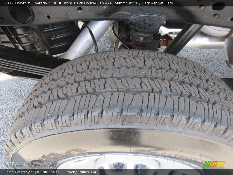 Summit White / Dark Ash/Jet Black 2017 Chevrolet Silverado 2500HD Work Truck Double Cab 4x4