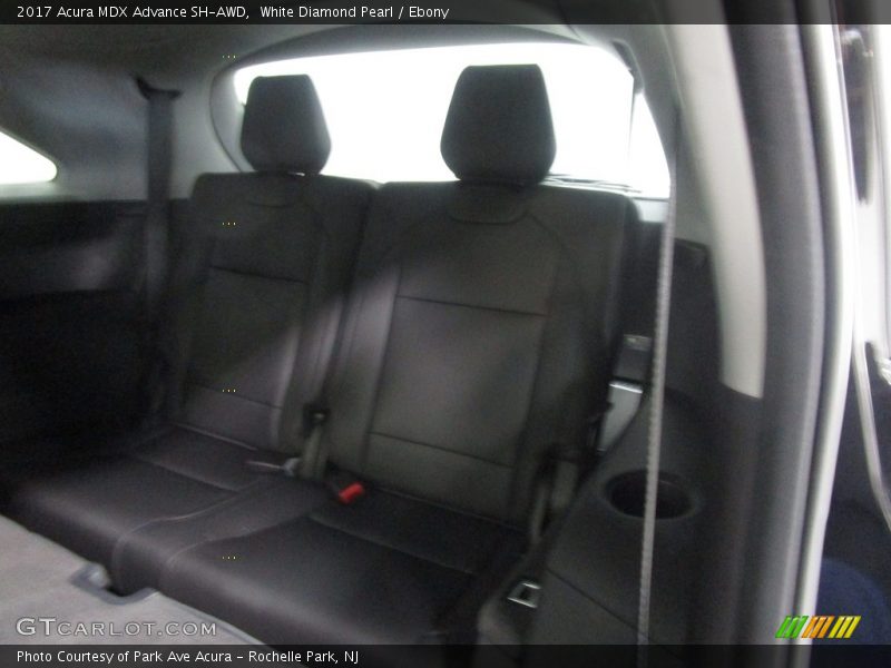 White Diamond Pearl / Ebony 2017 Acura MDX Advance SH-AWD