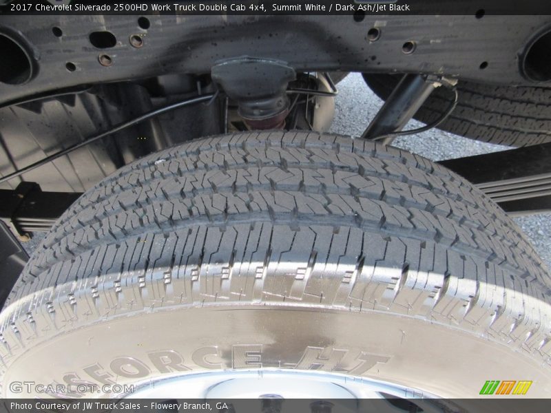 Summit White / Dark Ash/Jet Black 2017 Chevrolet Silverado 2500HD Work Truck Double Cab 4x4