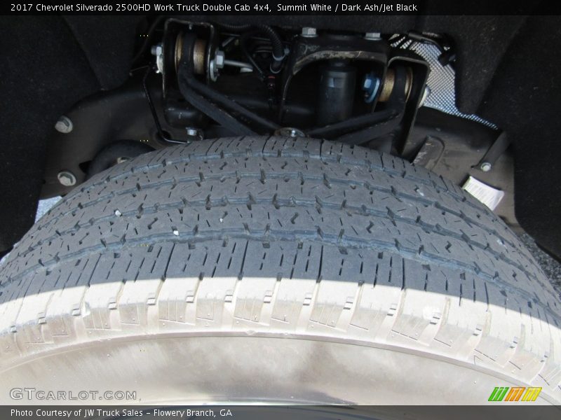 Summit White / Dark Ash/Jet Black 2017 Chevrolet Silverado 2500HD Work Truck Double Cab 4x4