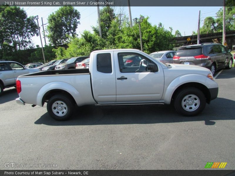 Brilliant Silver / Graphite Steel 2013 Nissan Frontier S King Cab