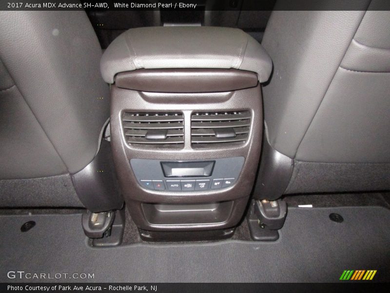 White Diamond Pearl / Ebony 2017 Acura MDX Advance SH-AWD