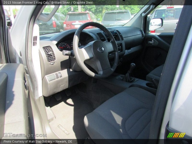 Brilliant Silver / Graphite Steel 2013 Nissan Frontier S King Cab