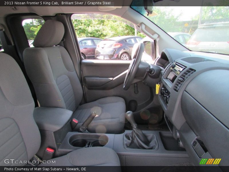 Brilliant Silver / Graphite Steel 2013 Nissan Frontier S King Cab