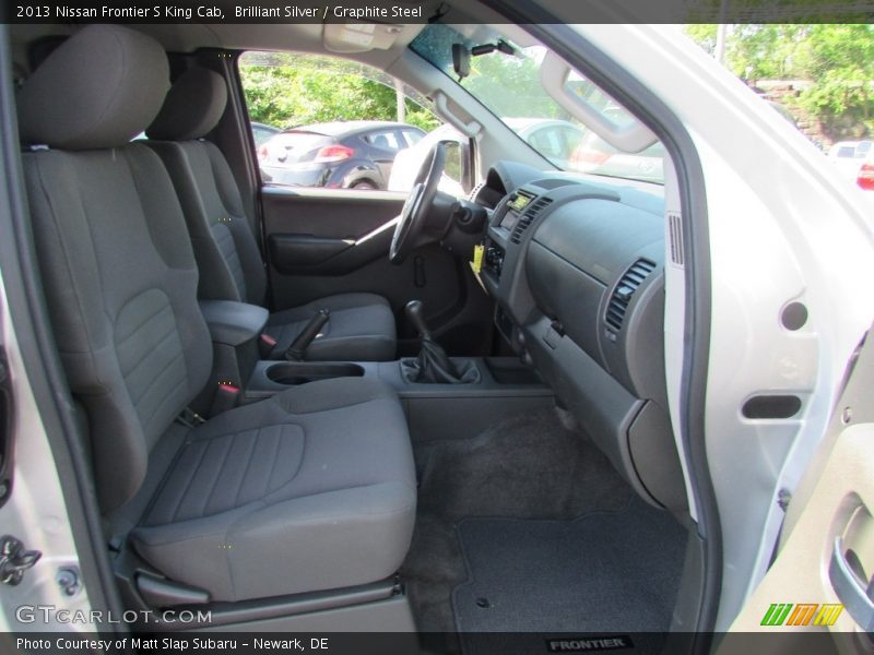 Brilliant Silver / Graphite Steel 2013 Nissan Frontier S King Cab