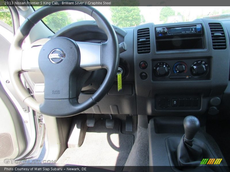 Brilliant Silver / Graphite Steel 2013 Nissan Frontier S King Cab