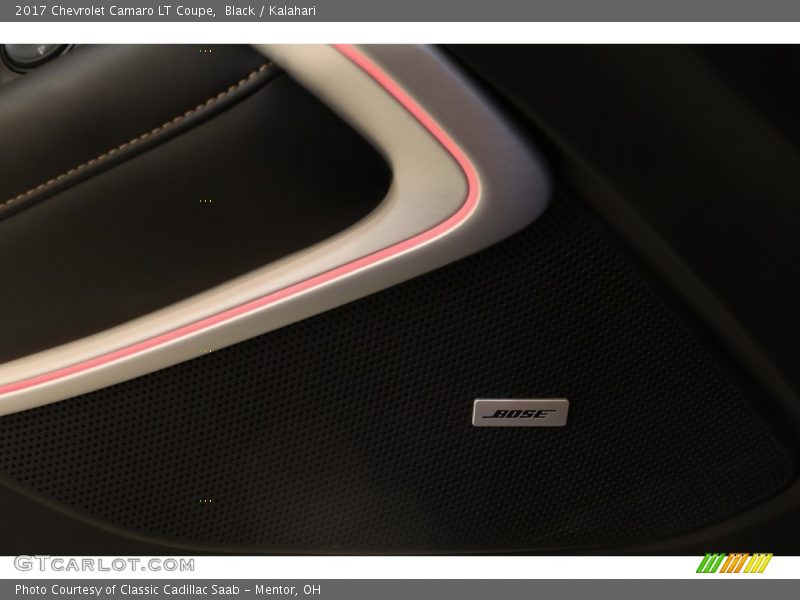 Black / Kalahari 2017 Chevrolet Camaro LT Coupe
