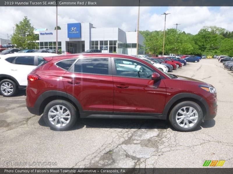 Gemstone Red / Black 2019 Hyundai Tucson SE AWD