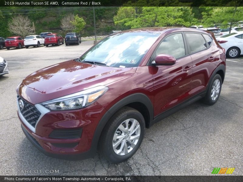 Gemstone Red / Black 2019 Hyundai Tucson SE AWD