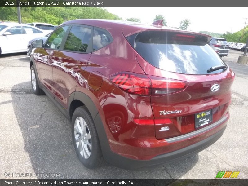 Gemstone Red / Black 2019 Hyundai Tucson SE AWD