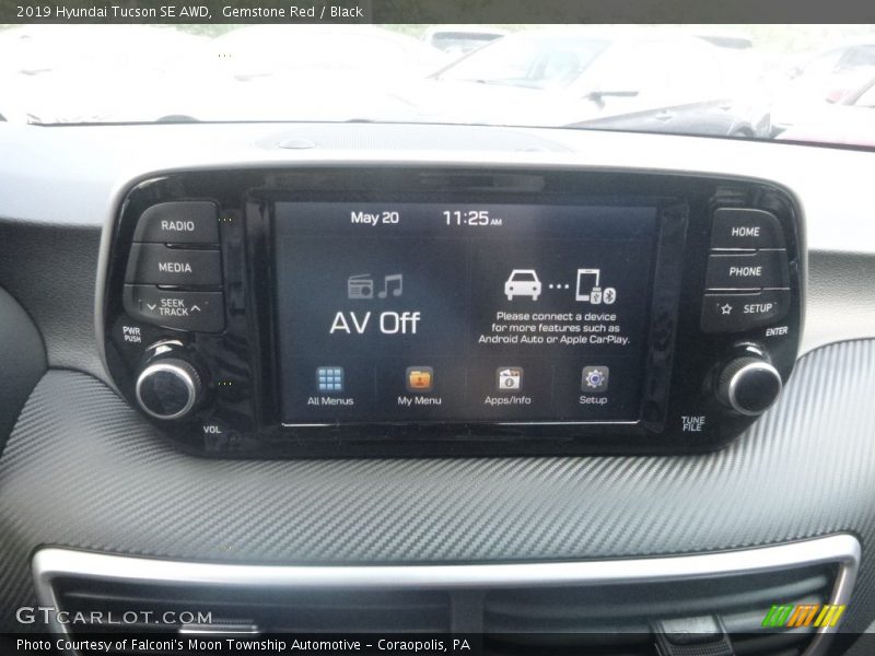 Gemstone Red / Black 2019 Hyundai Tucson SE AWD