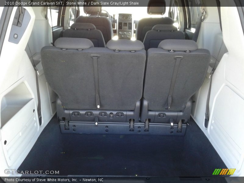 Stone White / Dark Slate Gray/Light Shale 2010 Dodge Grand Caravan SXT